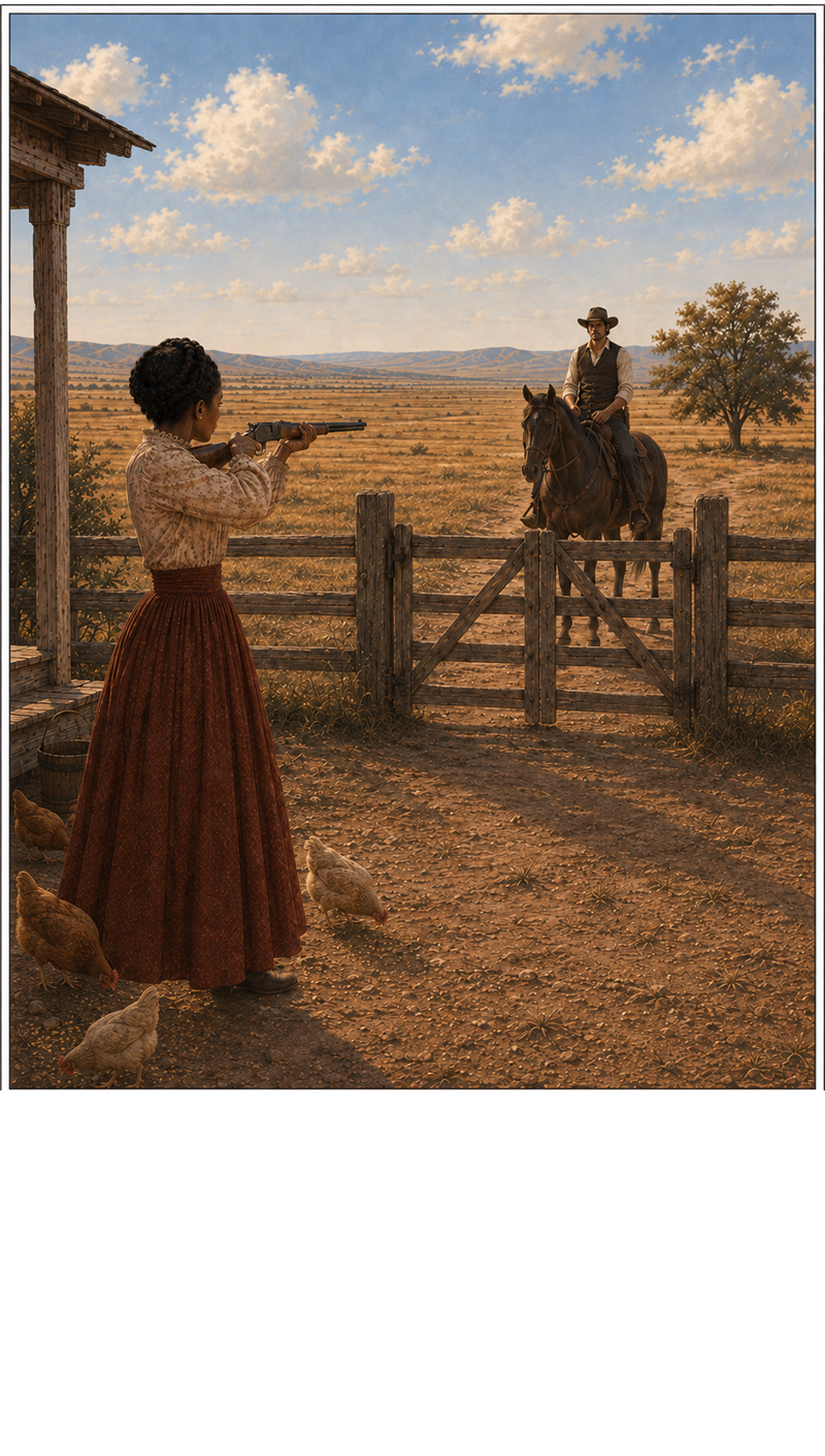 Sunday's Claim: A Western Romance Comic on graphicromance.ai
